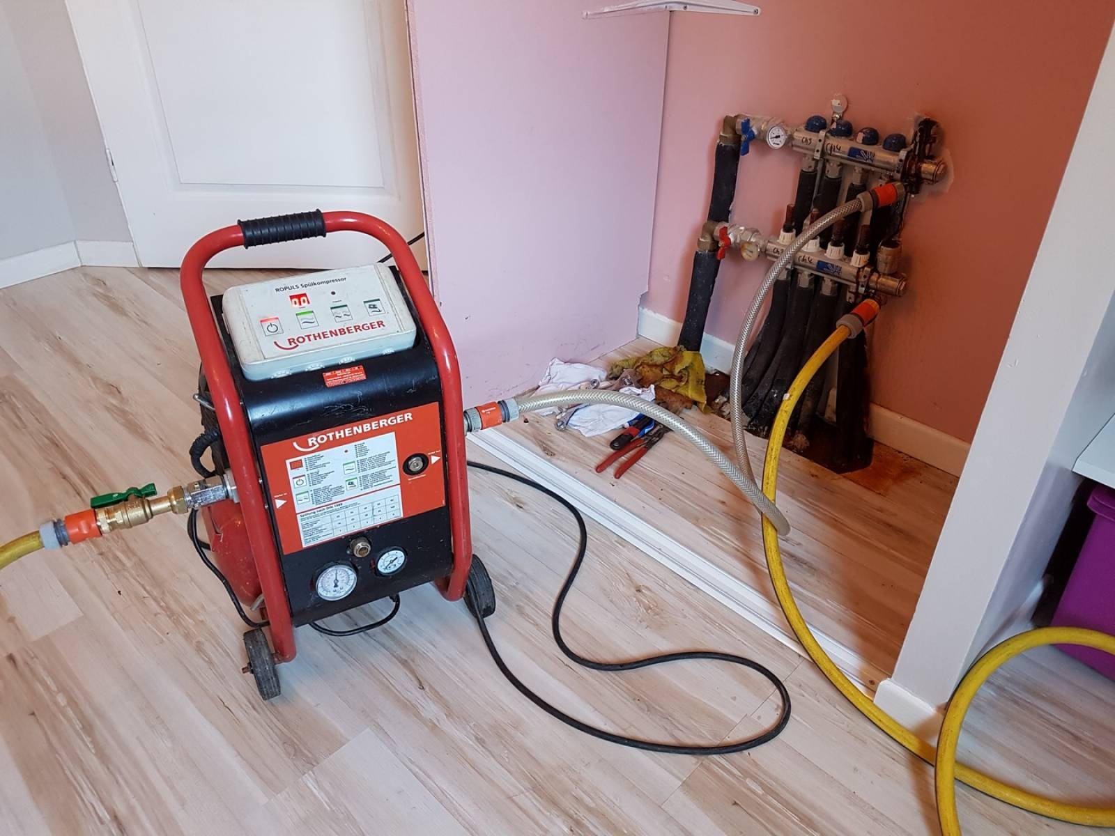 Kazım Karabekir Vaillant Hermetik Şofben Petek Temizliği